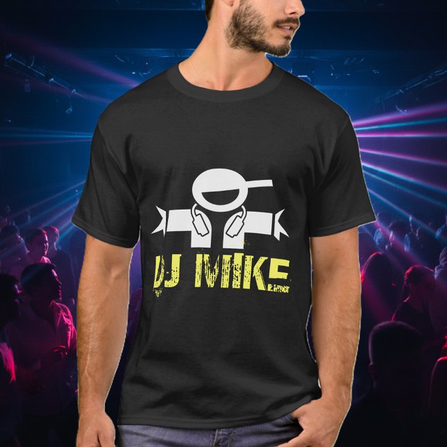 Personlig Disk Jockey / Deejay / DJ t-shirt (Skapare uppladdad)
