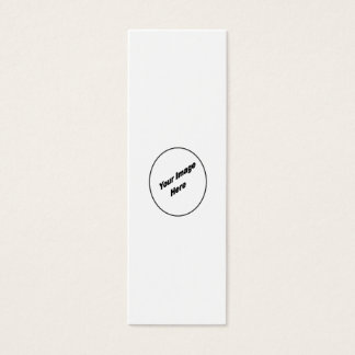 Personlig ditt bokmärke litet visitkort
