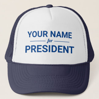 Personlig Ditt namn på president Anpassningsbar Fä Keps