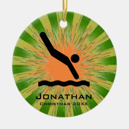 Personlig Diving Ornament
