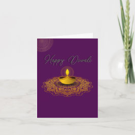 personlig Diwali-hälsningskort Kort