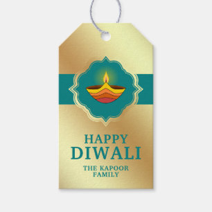 Personlig Diwali Presentetikett