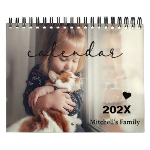 Personlig DIY Gift Idea   Anpassningsbar Photo Pet Kalender