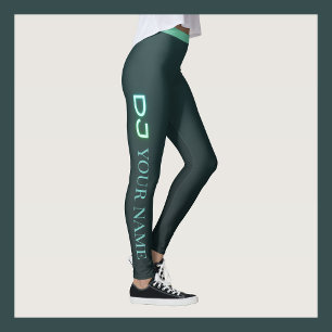 Personlig DJ DJane outfit leggings