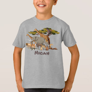 Personlig Djur av Afrika T Shirt