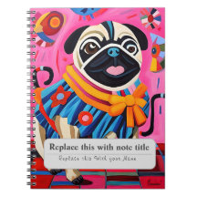 Personlig Djur - Cute Pug