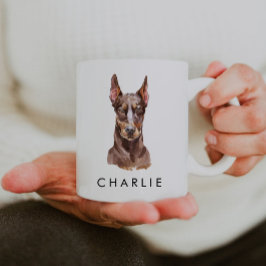 Personlig Doberman Hund älskare Mugg