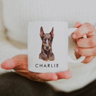 Personlig Doberman Hund älskare Mugg