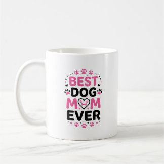 Personlig Dog Mom-mugg - Anpassad hundfoto - Bästa Kaffemugg