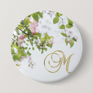 Personlig Dogwood Button Knapp