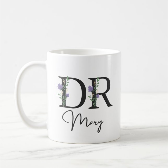 PERSONLIG Doktor, Doktor Studenten Kaffemugg (Vänster)