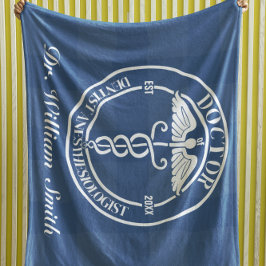 Personlig Doktor-gåva till Student och Studenten Fleecefilt