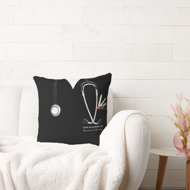 Personlig Doktor Gift Dekorativ kudde (Soffa)