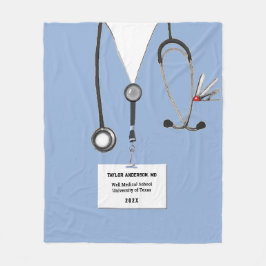 Personlig Doktor Gift Ideas Fleecefilt