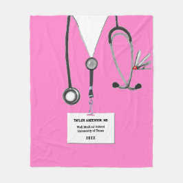 Personlig Doktor Gift Ideas Fleecefilt