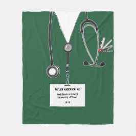 Personlig Doktor Gift Ideas Fleecefilt