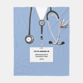 Personlig Doktor Gift Ideas Fleecefilt