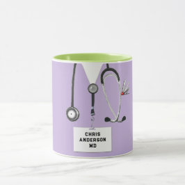 Personlig Doktor Gift Mugg