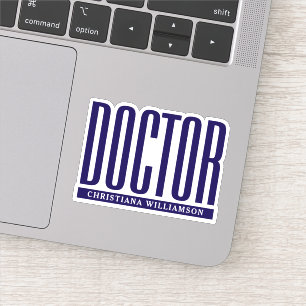 Personlig Doktor Med-skolan i Studenten Klistermärken