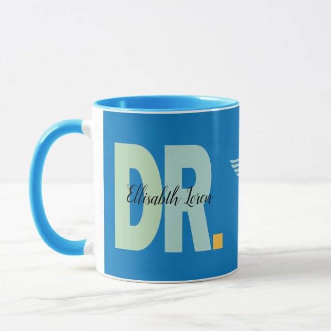 Personlig Doktor PhD Studenten Mugg (Vänster)