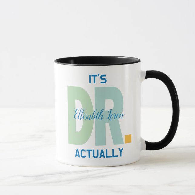 Personlig Doktor PhD Studenten Mugg (Höger)