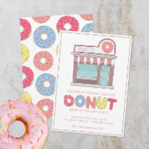 Personlig Donut Shop Party