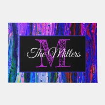 Personlig-dörrmatfärgad