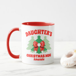 Personlig Dotter jul Mugg