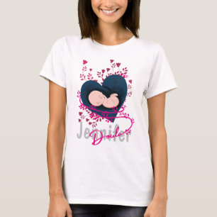 Personlig Doula-Blommigt T Shirt