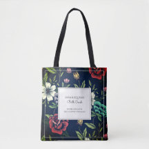 Personlig Doula Midfru Blommigt Tote Bag