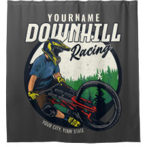 Personlig Downhill Tävla Mountain Bike Trail
