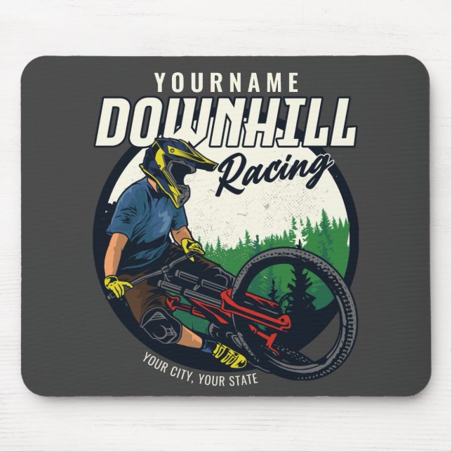 Personlig Downhill Tävla Mountain Bike Trail   Musmatta (Framsidan)