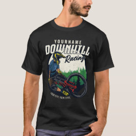 Personlig Downhill Tävla Mountain Bike Trail T Shirt