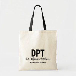 Personlig DPT Doktor av fysioterapigåva Tygkasse