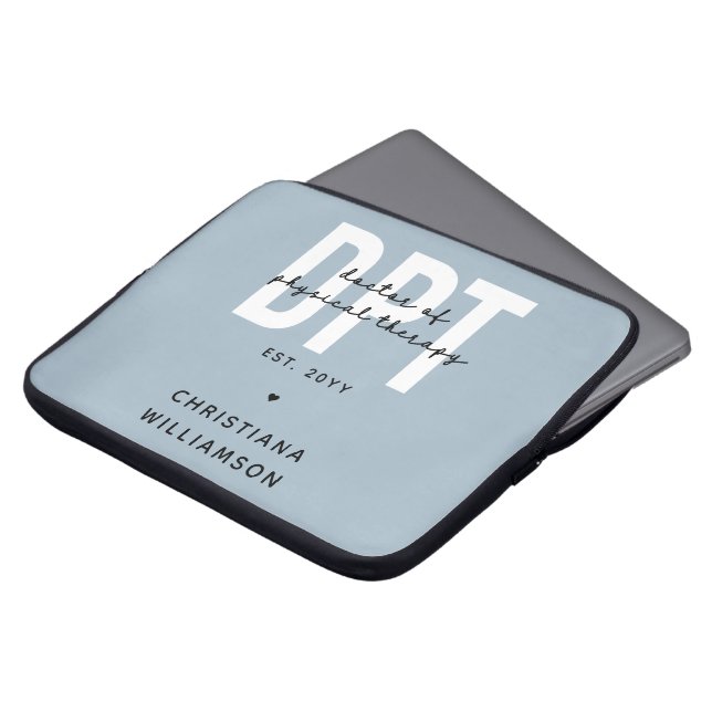 Personlig DPT Doktor vid fysikalisk behandling Laptop Fodral (Framsida topp)