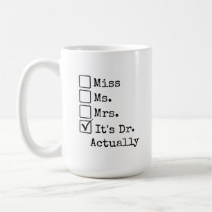 Personlig DR-examensmugg, Ny läkarpresent Kaffemugg