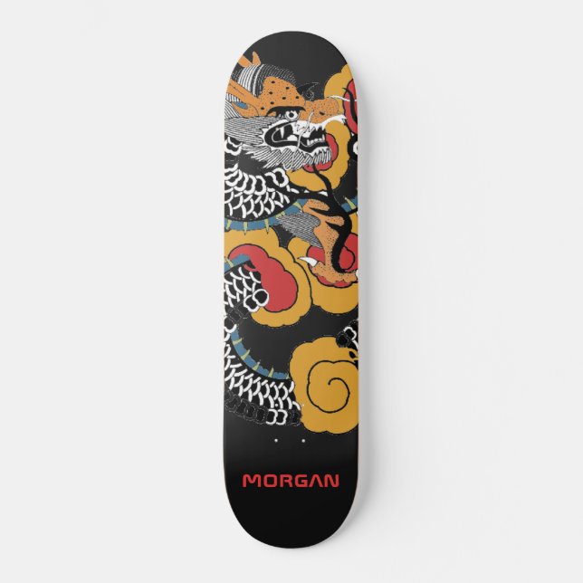 Personlig Dragon Skateboard (Framsida)