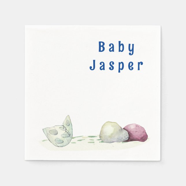 Personlig Dragons förhistoriska livsmiljö Pappersservett (Framsidan)