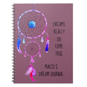 Personlig Dream Journal Anteckningsbok
