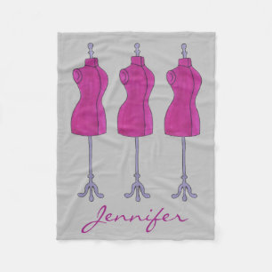 Personlig Dressform Mode Design Mannequin Fleecefilt