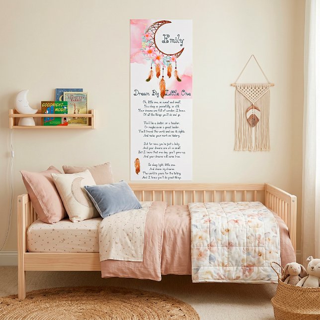 Personlig drömmfångare för barn med dikt poster (Skapare uppladdad)