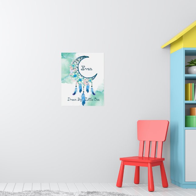 Personlig drömmfångare för barn poster (Barnkammare 1)