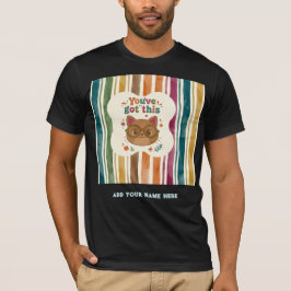 Personlig Du Klarar Det Katt Högskoletröja T Shirt