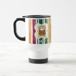 Personlig Du Klarar Det Kattmugg Resemugg