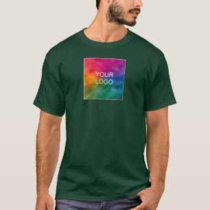 Personlig Dubbla Sida Deep Forest Grönt Anpassning T Shirt
