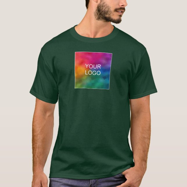 Personlig Dubbla Sida Deep Forest Grönt Anpassning T Shirt (Framsida)