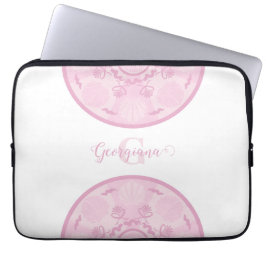 Personlig Dusky Ro Grand Millennial Mandala Laptop Fodral