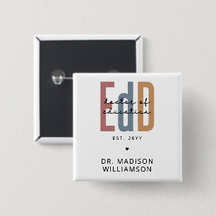 Personlig Edd Doktor i Education Studenten Knapp
