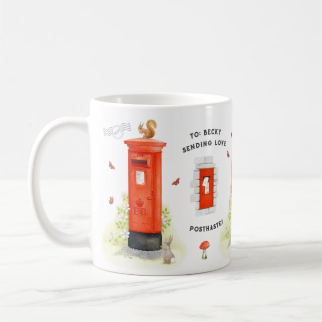 Personlig efter ruta, Mugg (Vänster)