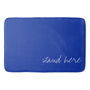 Personlig Egyptian Blue Badrumsmatta